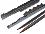 Paire de Bas de Caisse BMW Serie 4 G22/G23 de 2020 a 2023 Look Perf