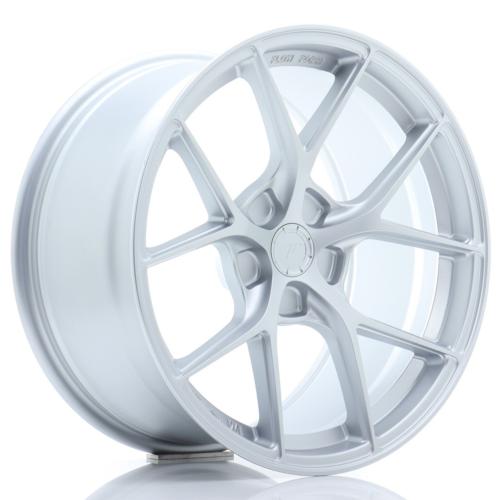 Jante JR Wheels SL01 18x9.5 ET25-38 Blank Matt Silver