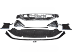 Pare choc avant pour Audi A6 C8 de 2018 a 2022 Look Sport PDC/ACC
