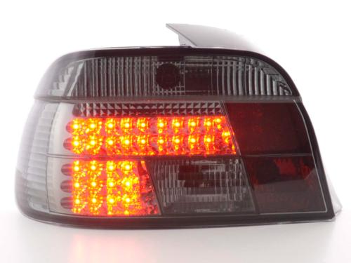 Paire de feux arrière BMW serie 5 E39 Berline 95-00 Fume Led