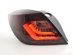 Paire feux arrire Opel Astra H GTC 2004 a 2008 Rouge Fume Led LTI