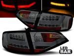 Paire de feux arriere Audi A4 B8 08-11 berline LED BAR fume