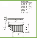 Filtre a air Green pour Seat Leon de 2005 a 2006 2.0L FSI Turbo-185cv