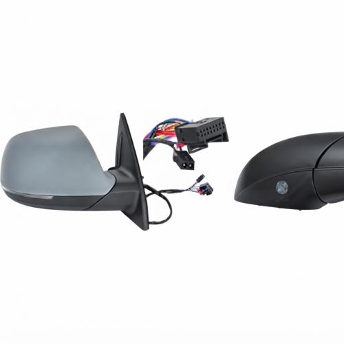 Retroviseur pour Audi Q7 de 2009 a 2015 – Cote Droit/Passager - Electrique 17 PIN