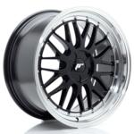 Jante JR Wheels JR23 19x9,5 ET20-45- 5 Trous sur mesure -Gloss Black w/ Machined Lip