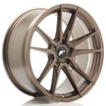 Jante JR Wheels JR21 20x9 ET20-35 - 5 Trous sur mesure - Matt Bronze