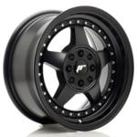 Jante JR Wheels JR6 15x7 ET25 - 4x100/4x108 - Noir matt