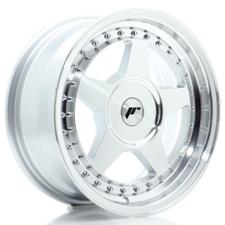 Jante JR Wheels JR6 16x7 ET20-35 - Trous sur mesures - Silver machined face