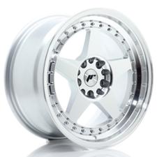 Jante JR Wheels JR6 17x9 ET25 - 5x114.3/5x120 - Silver machined face