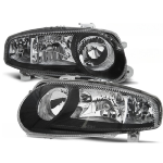 Paire de feux phares Alfa Romeo 147 de 2001 a 2004 design noir