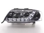 Paire de feux phares Daylight Led Audi A6 4B 2001-2004 Chrome