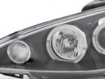Paire de feux phares Angel Eyes Peugeot 206 S16 02-05 Noir