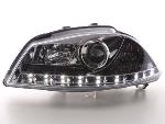 Paire de feux phares Daylight Led Seat Ibiza 6L 03-08 chrome