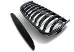 Paire grilles calandre BMW serie 3 E90/E91 05-08 noir brillant