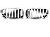 Grilles Calandre BMW serie 3 F30/F31 11-18 chrome noir