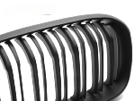 Grille calandre BMW serie 1 F20/F21 de 2015 a 2018 Noir Mat Double Barres