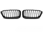 Grilles de calandre BMW serie 3 F30/F31 de 2011 a 2018 Noir Mat
