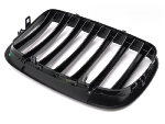 Grille calandre BMW X5 E70 de 2007 a 2013 Noir Brillant