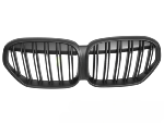 Grille de calandre avant BMW X1 F48 LCI de 2020 a 2022 noir matt