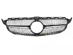 Grille calandre Mercedes classe C W205 14-18 Look Diamant Noir Chrome