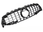 Grille calandre Mercedes CLA W118 de 2019 a 2023 Look GT Noir Chrome