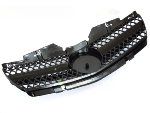 Grille calandre Mercedes SL R230 de 2001 a 2006 Noir Chrome