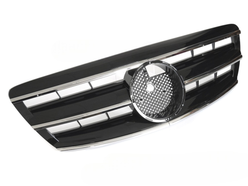 Grille calandre Mercedes Classe S W220 de 2002 a 2005 Chrome Noir