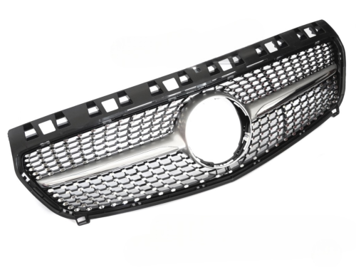 Grille calandre Mercedes Classe A W176 de 2012 a 2015 Chrome Silver