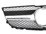 Grille calandre Mercedes GLK X204 de 2013 a 2015 Silver Chrome