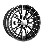 Jante Mam GT2 19x8.5 ET35 5/114.3 Black Front Polish