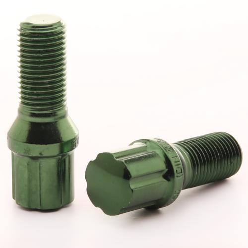 Kit de Visserie Japan Racing JB1 Bolts 12x1,25 Green