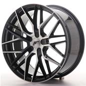 Jante JAPAN RACING JR28 19x8,5 ET20-40 5H BLANK Glossy Black Machined Face