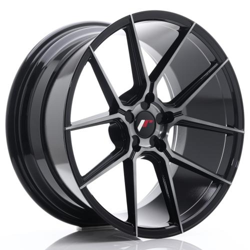 Jante JAPAN RACING JR30 20x10 ET20-40 5H BLANK Black Brushed Tinted Face