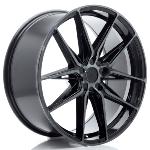 Jante JR Wheels JR44 21x10,5 ET15-40 - 5 trous sur mesure - Black machined w/ Tinted face