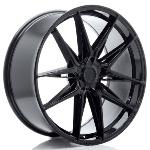Jante JR Wheels JR44 22x9 ET15-35 - 5 trous sur mesure - Noir brillant