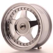 Jante JAPAN RACING JR6 15" x 7" Multi Perçage ET 20-35 Machined Face Silver