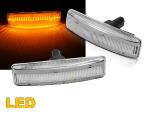 Paire Clignotants Repetiteur Range Rover Sport 2005 a 2012 Blanc Led