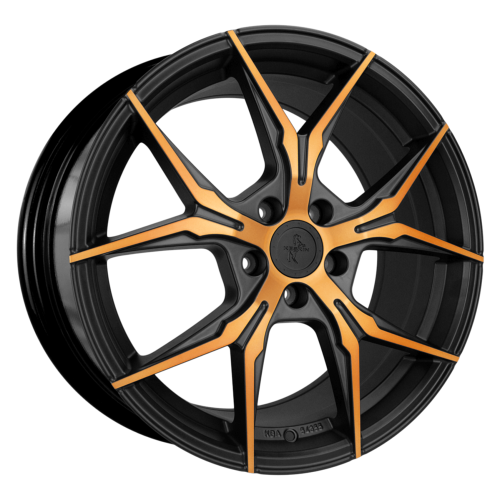 Jante Keskin KT19N 19x8.5 ET35 5/120 MATT BLACK FRONT COPPER