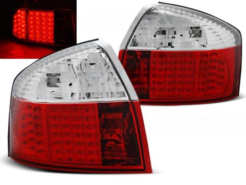 Paire de feux arrière Audi A4 berline 00-04 LED rouge blanc