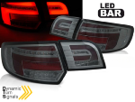 Paire de feux arriere Audi A3 8P sportback de 2008 a 2012 FULL LED BAR rouge fume