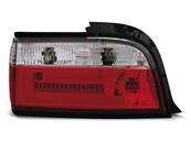 Paire de feux arriere BMW serie 3 E36 Coupe Cab 90-99 LED BAR rouge blanc