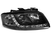 Paire de feux phares Audi A6 01-04 Daylight led noir