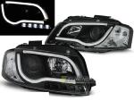 Paire de feux phares Audi A3 8P 03-08 Daylight DRL LTI led noir