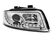 Paire de feux phares Audi A4 de 2000 a 2004 Daylight led chrome cligno LED