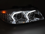 Paire de phares avant BMW E90/E91 LCI de 2009 a 2011 LED Xenon Chrome