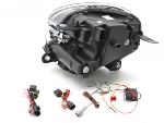 Paire de feux phares Mini Cooper R60 /R61 10-16 FULL LED TRU DRL Noir