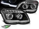 Paire de feux phares Mercedes GLK X204 08-12 LTI led noir