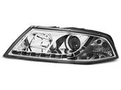 Paire de feux phares Skoda Octavia 04-08 Daylight led chrome