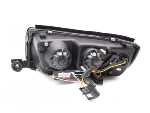 Paire de feux phares Skoda Fabia 99-08 Daylight led Noir