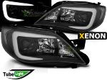 Paire Feux Phares Subaru Impreza GH 2007 a 2012 Daylight Xenon noir